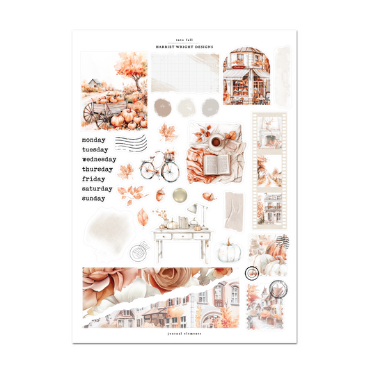 Into Fall | Journal Elements