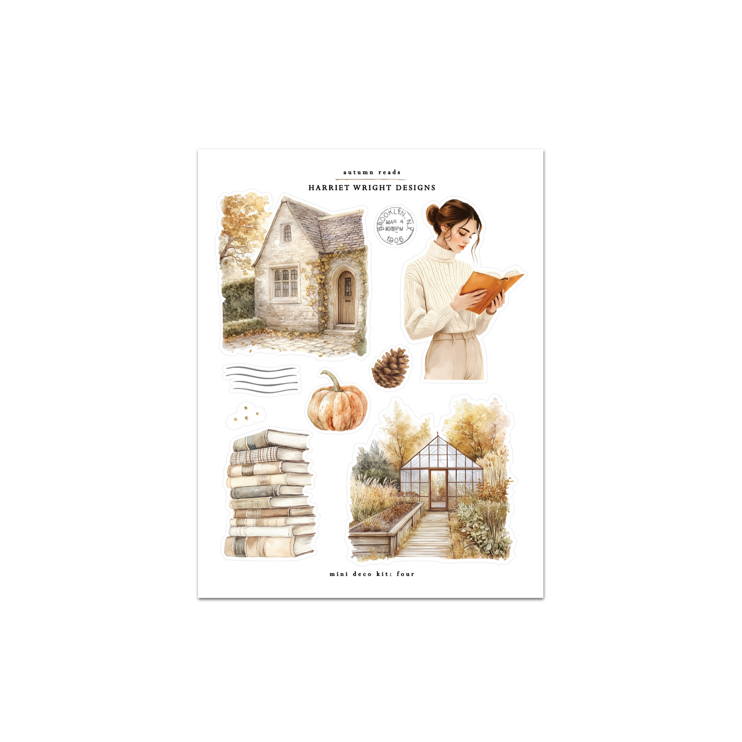 NEW: Autumn Reads | Mini Decorative Kit