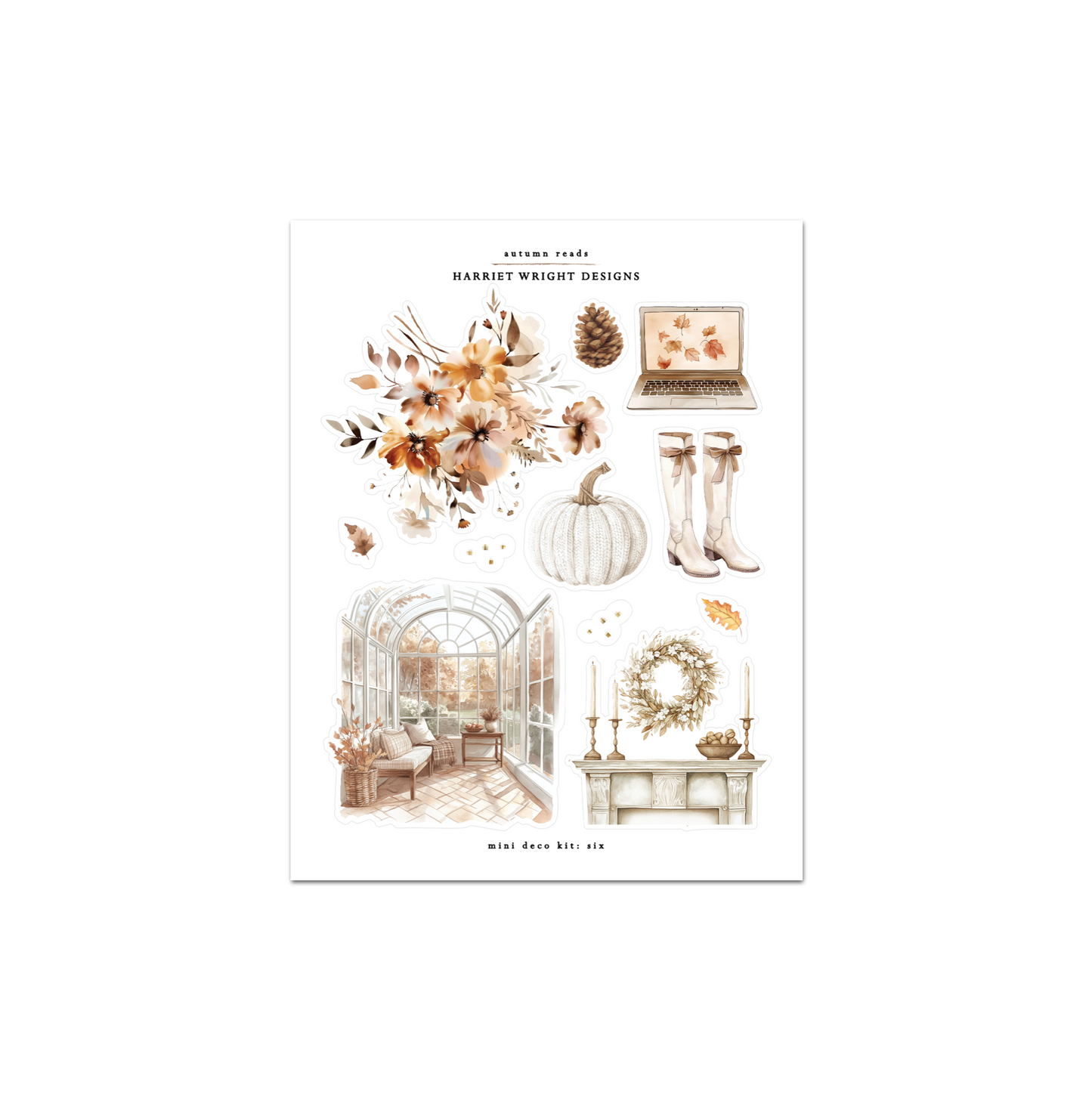 NEW: Autumn Reads | Mini Decorative Kit