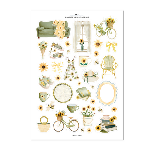 Daisy | Sticker Sheet