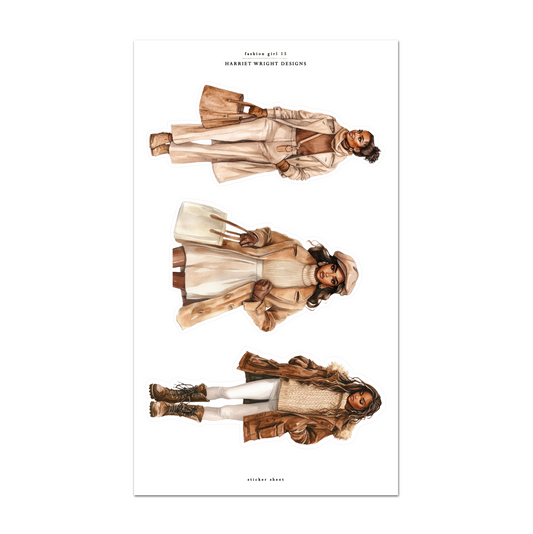 Fashion Girl 15 | Sticker Sheet