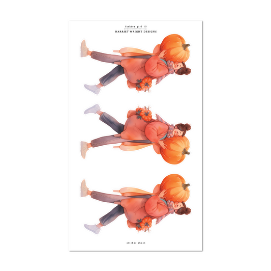 Fashion Girl 13 | Sticker Sheet