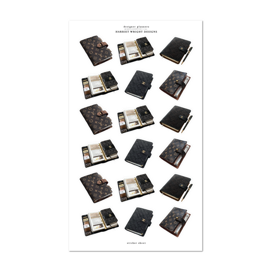 Designer Planners | Sticker Sheet