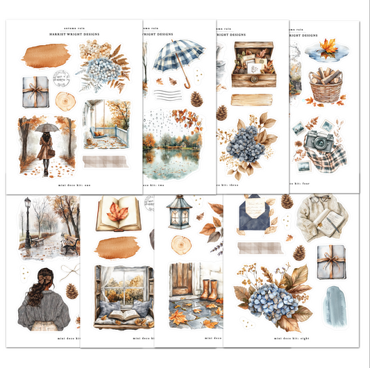NEW: Autumn Rain | Mini Decorative Kit