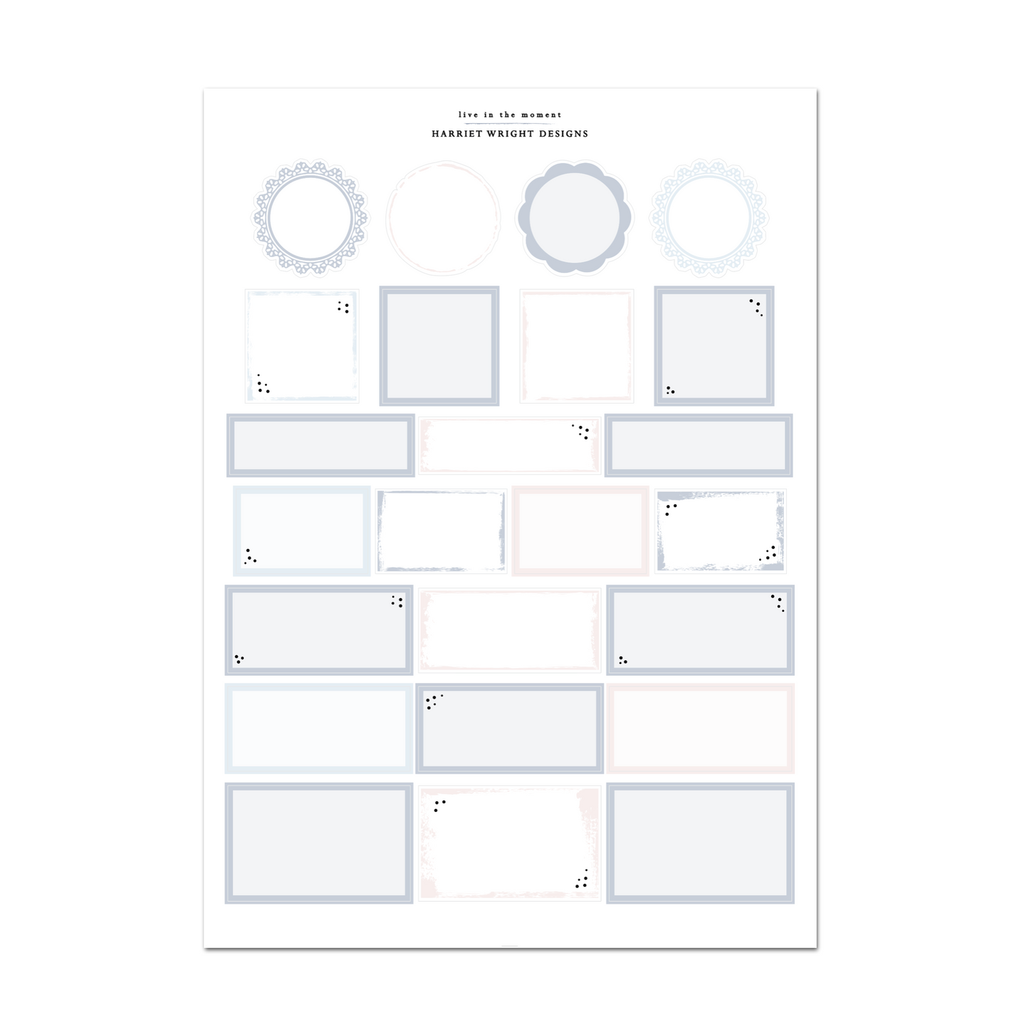 Live in the Moment | Weekly Kit