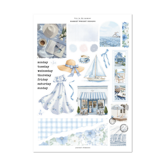 Live in the Moment | Journal Elements