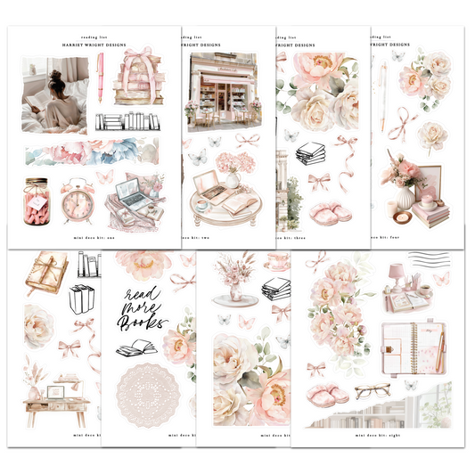 NEW: Reading List | Mini Decorative Kit