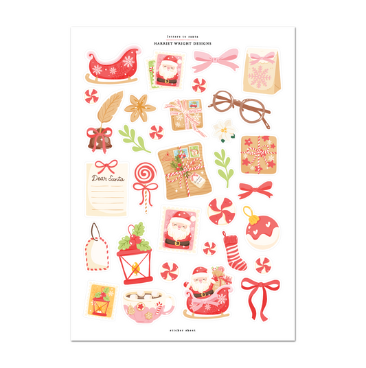 Letters to Santa | Sticker Sheet