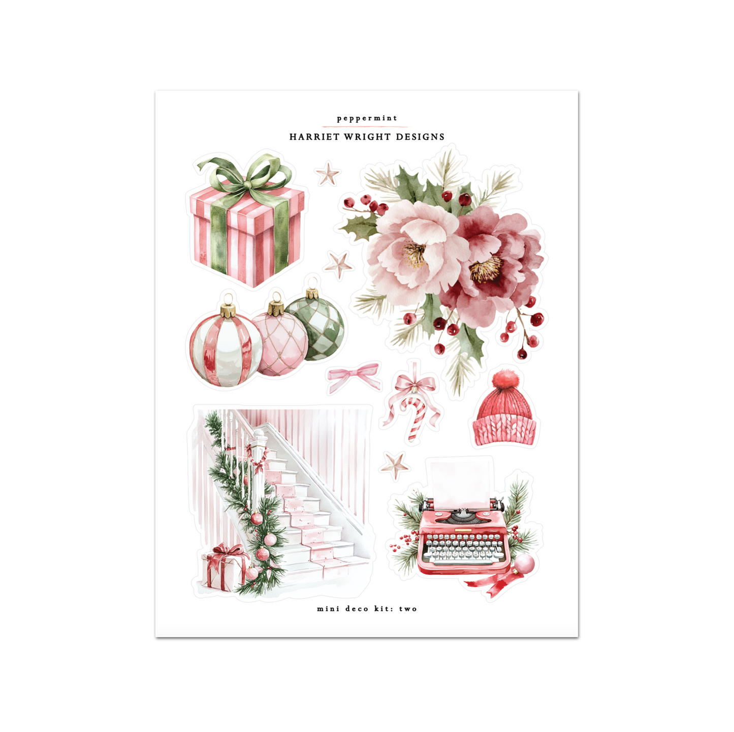 Peppermint | Mini Decorative Kit