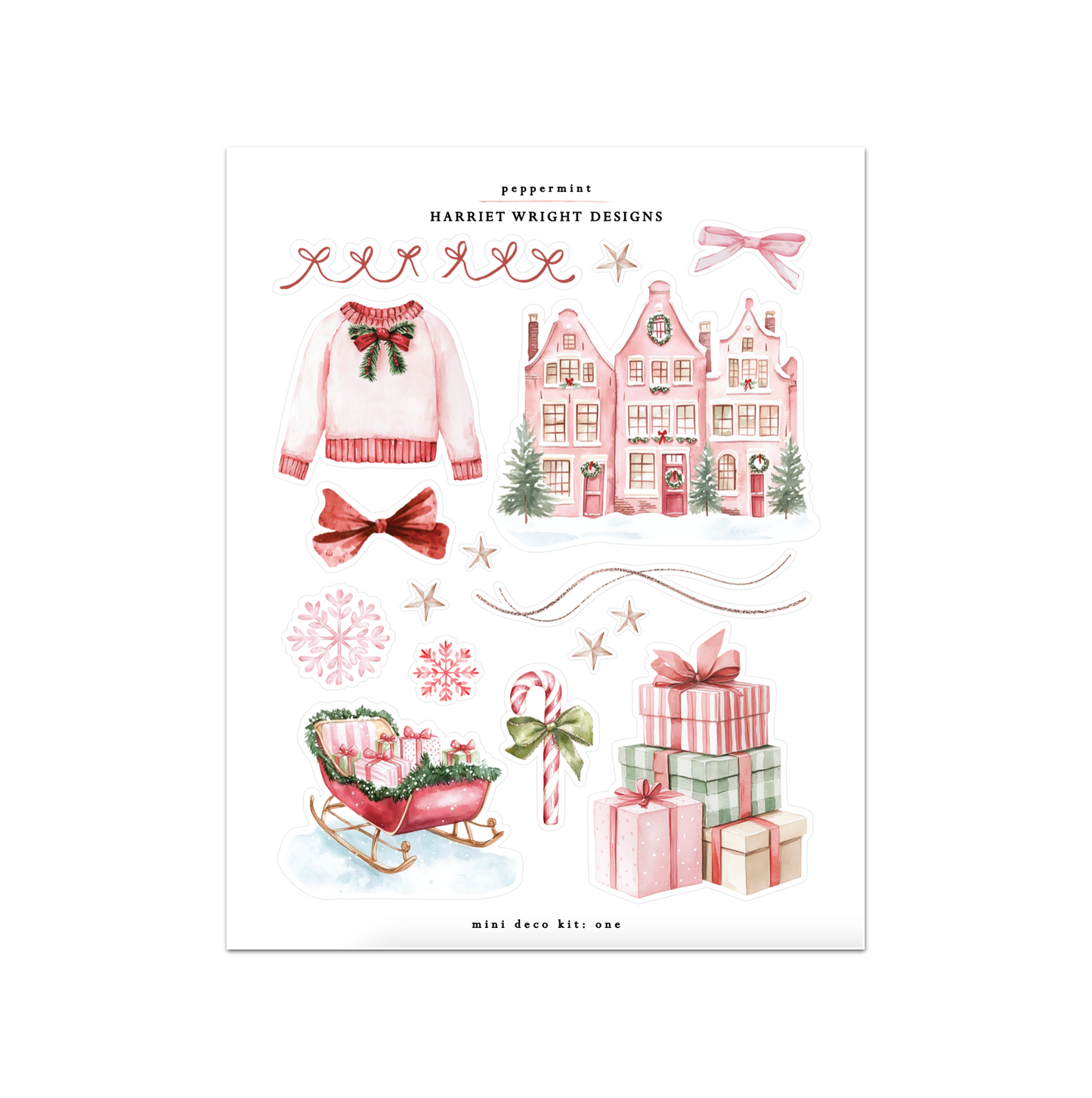 Peppermint | Mini Decorative Kit