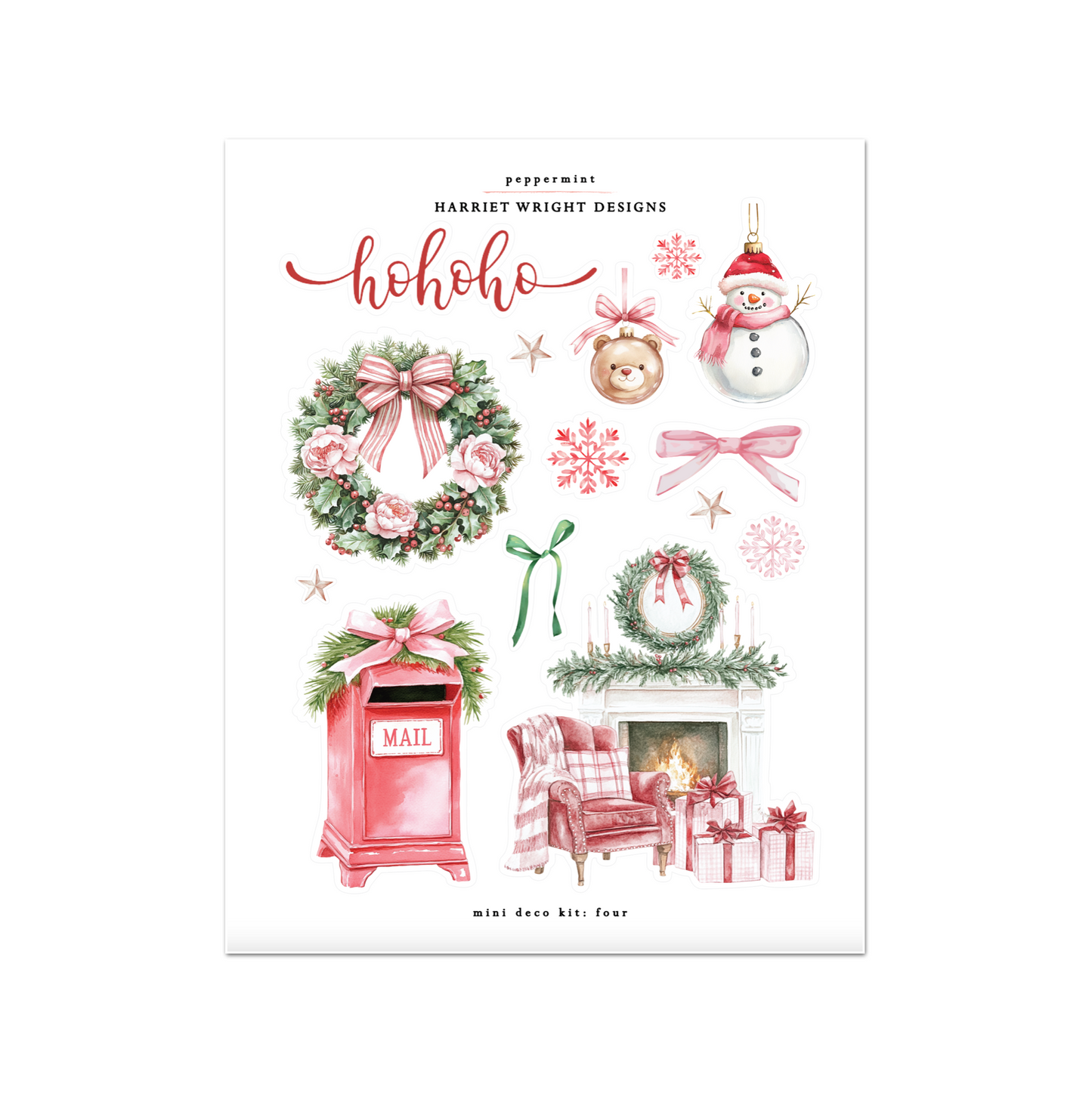 Peppermint | Mini Decorative Kit