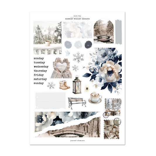 Snow Day | Journal Elements