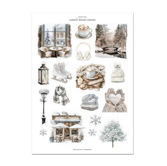 Snow Day | Decorative Elements