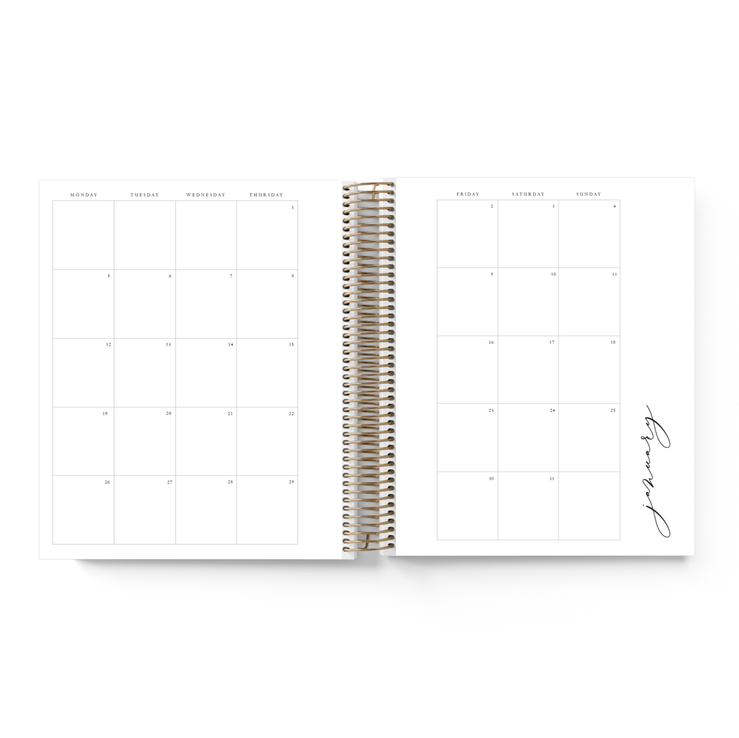 Blue Goose || B6 Vertical Planner (2026)