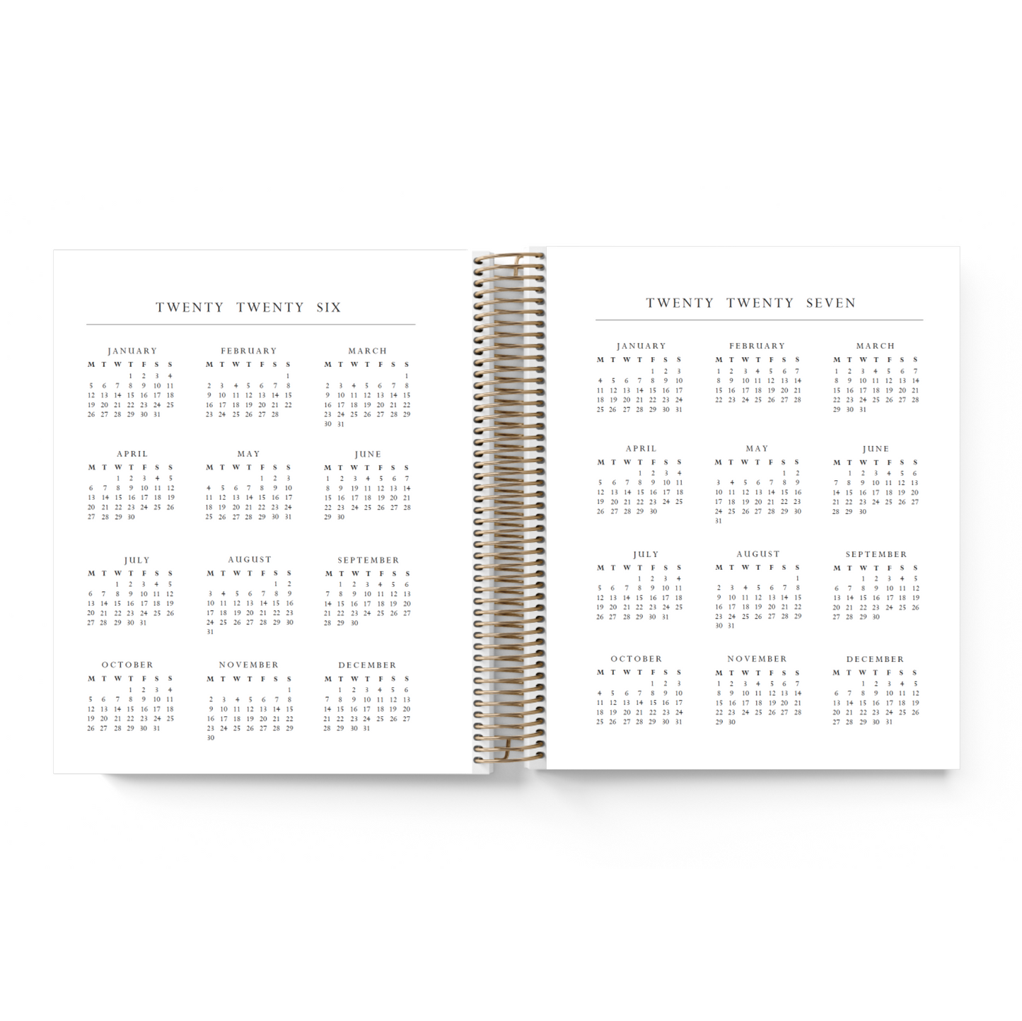 Luxe || Weekly & Daily Grid Planner (A5/B6)