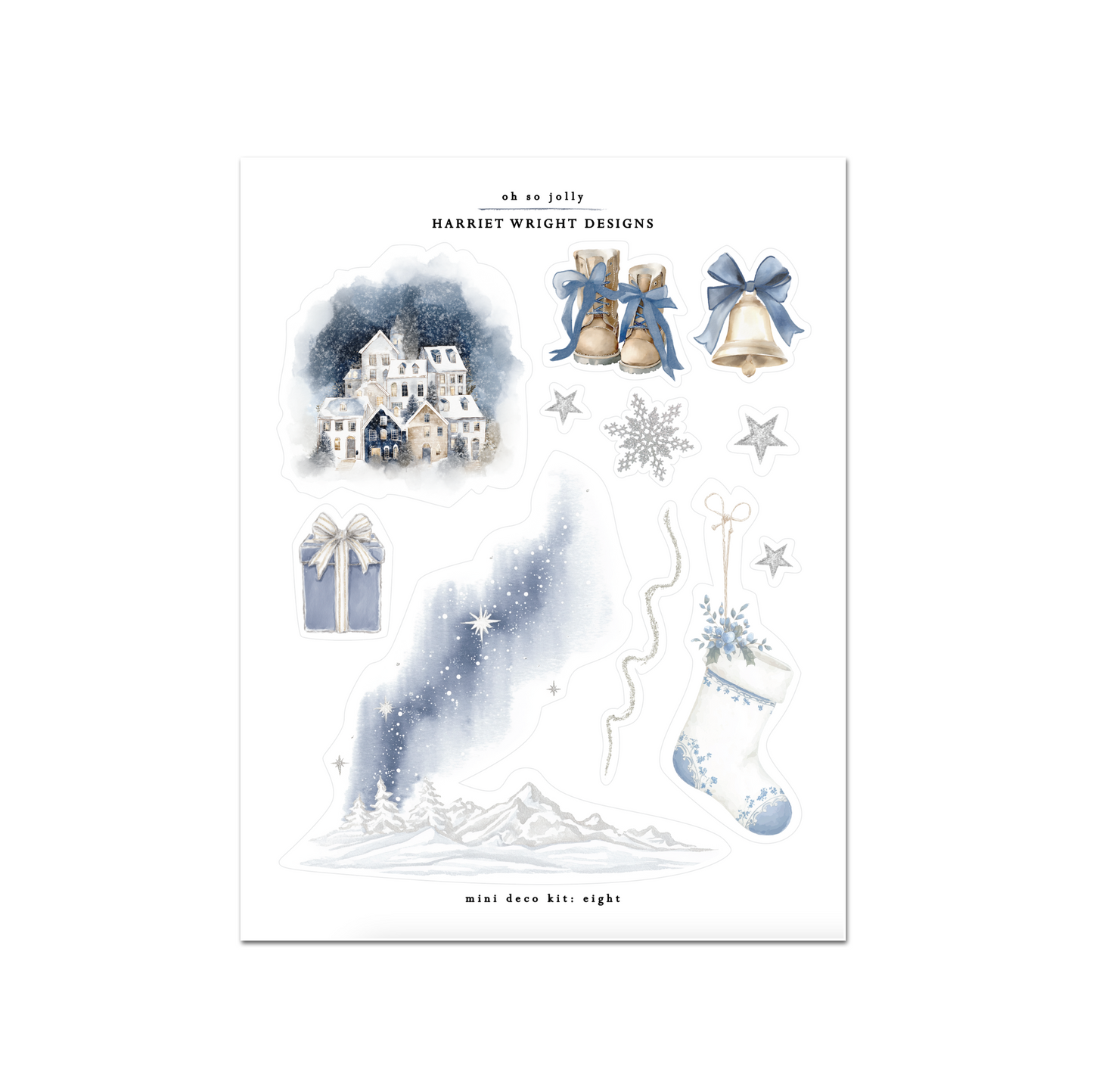 Oh So Jolly | Mini Decorative Kit