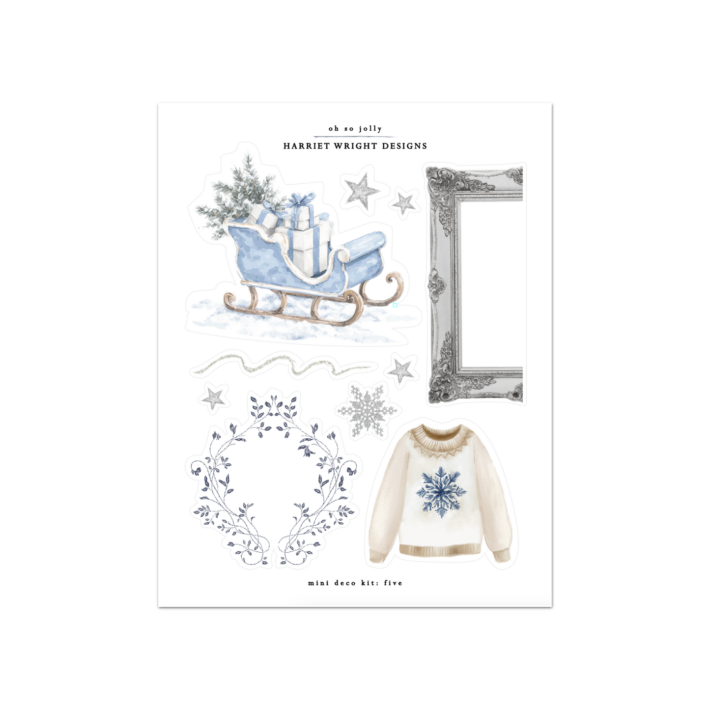 Oh So Jolly | Mini Decorative Kit