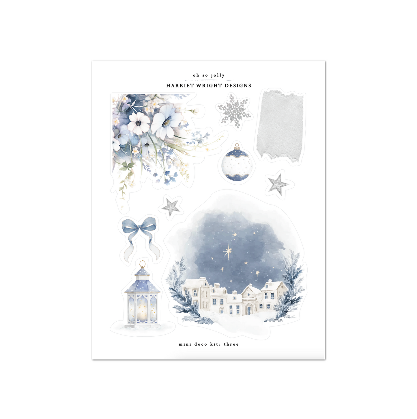 Oh So Jolly | Mini Decorative Kit