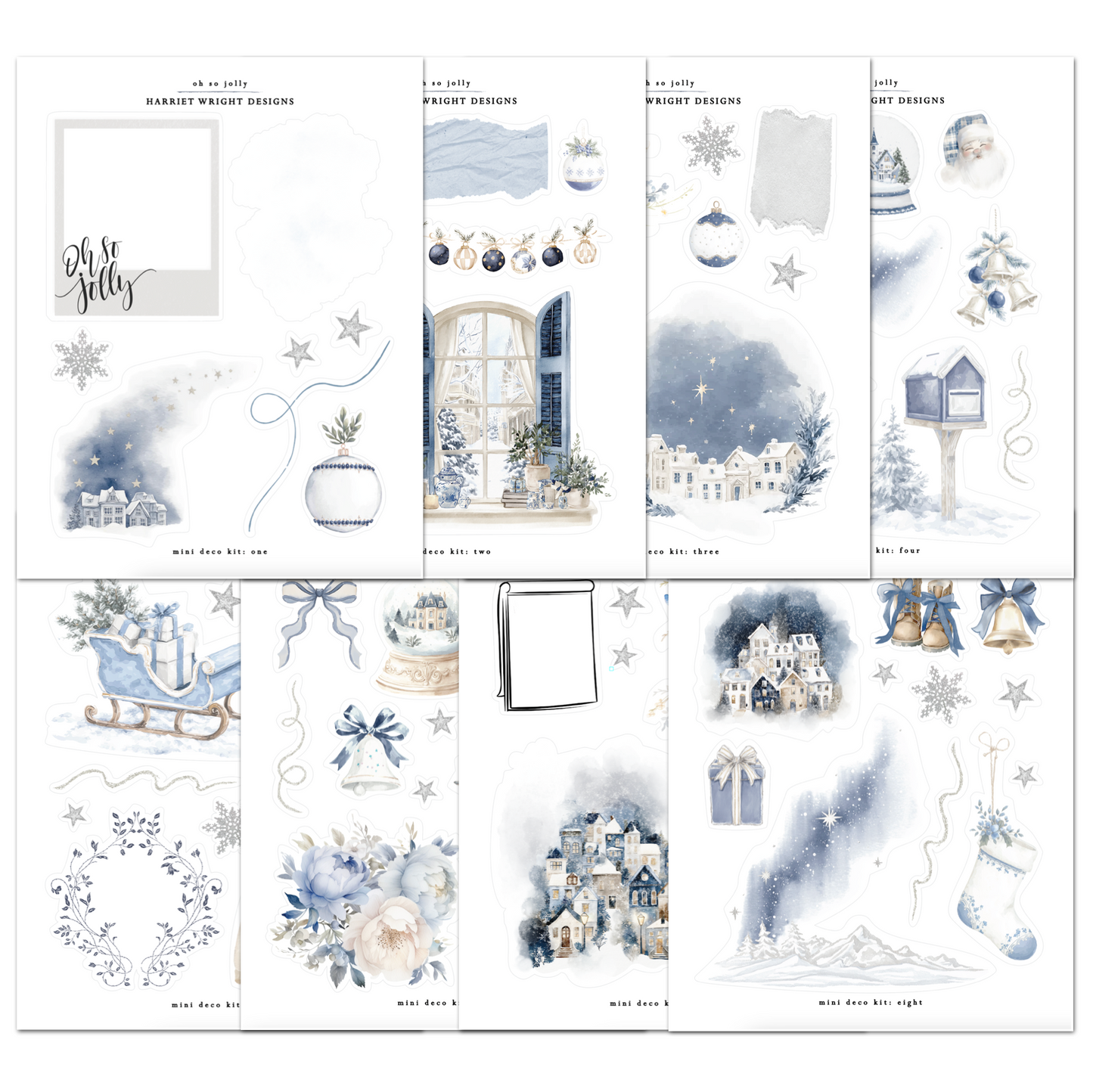 Oh So Jolly | Mini Decorative Kit