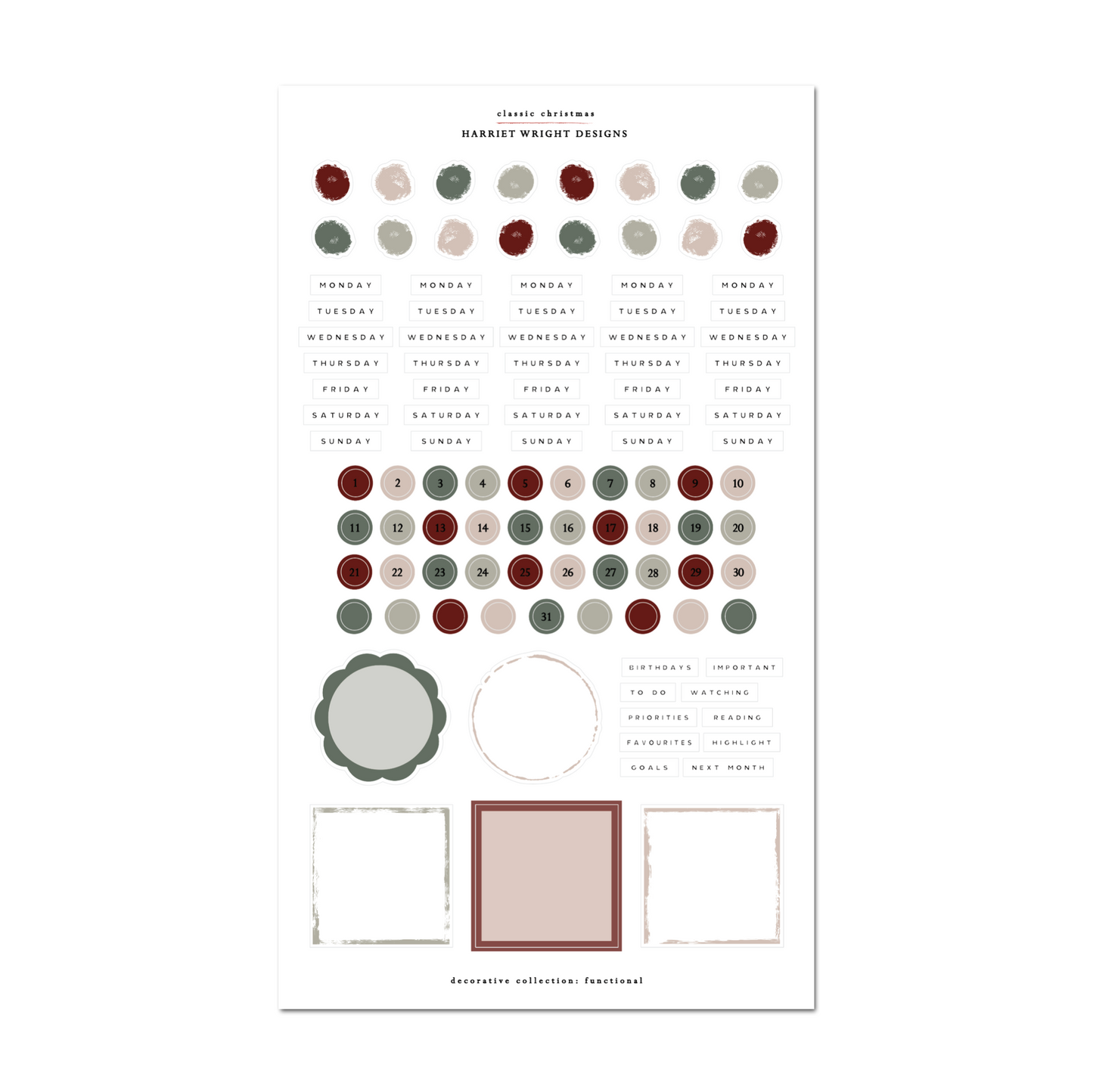 Classic Christmas | Decorative Collection