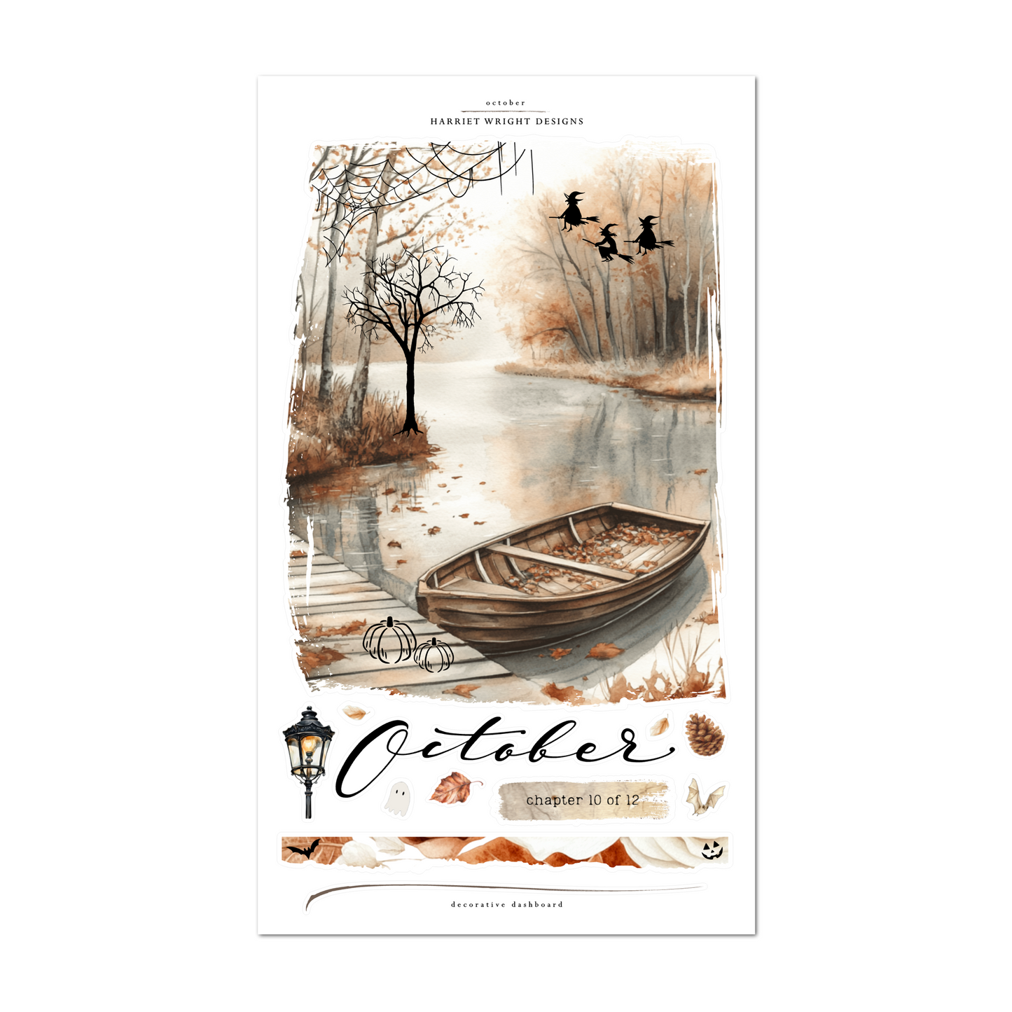 October | Decorative Dashboard (2026)