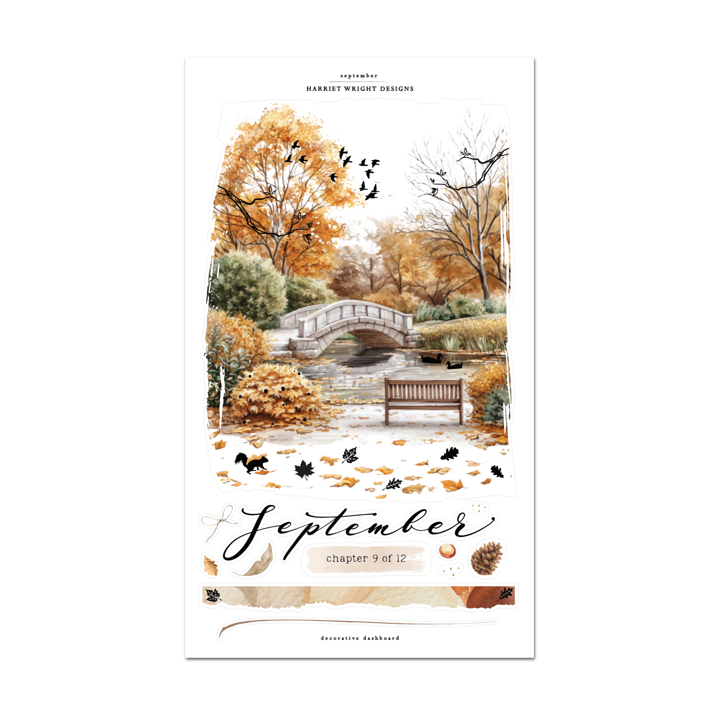 September | Decorative Dashboard (2026)