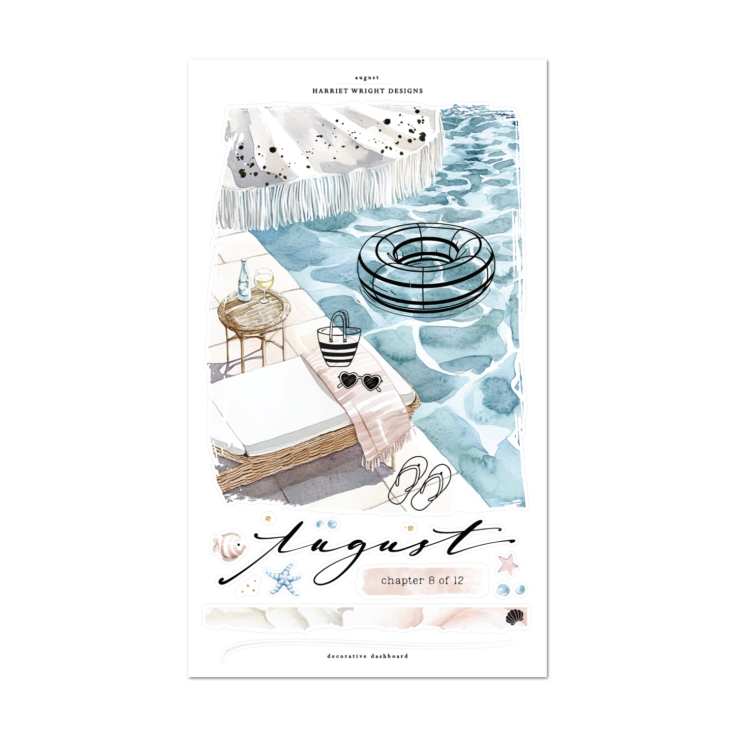 August | Decorative Dashboard (2026)