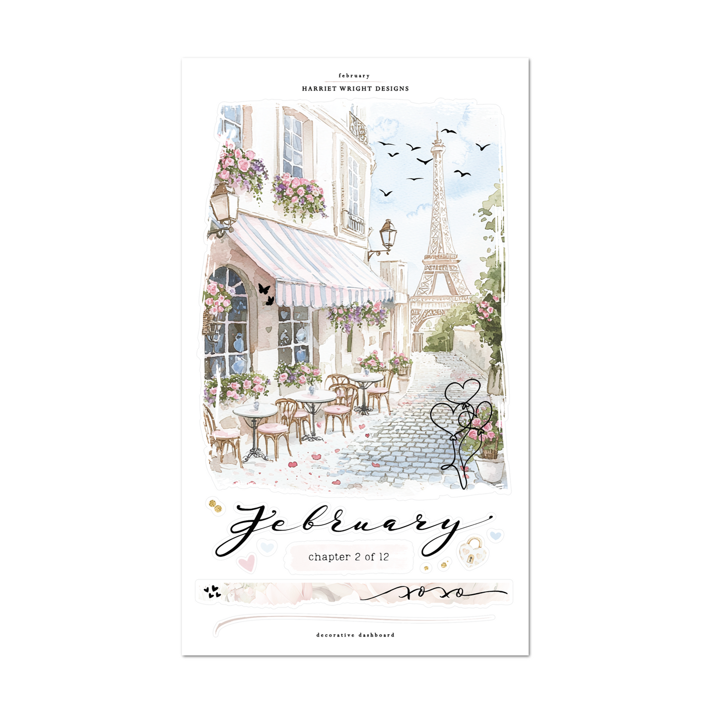 February | Decorative Dashboard (2026)