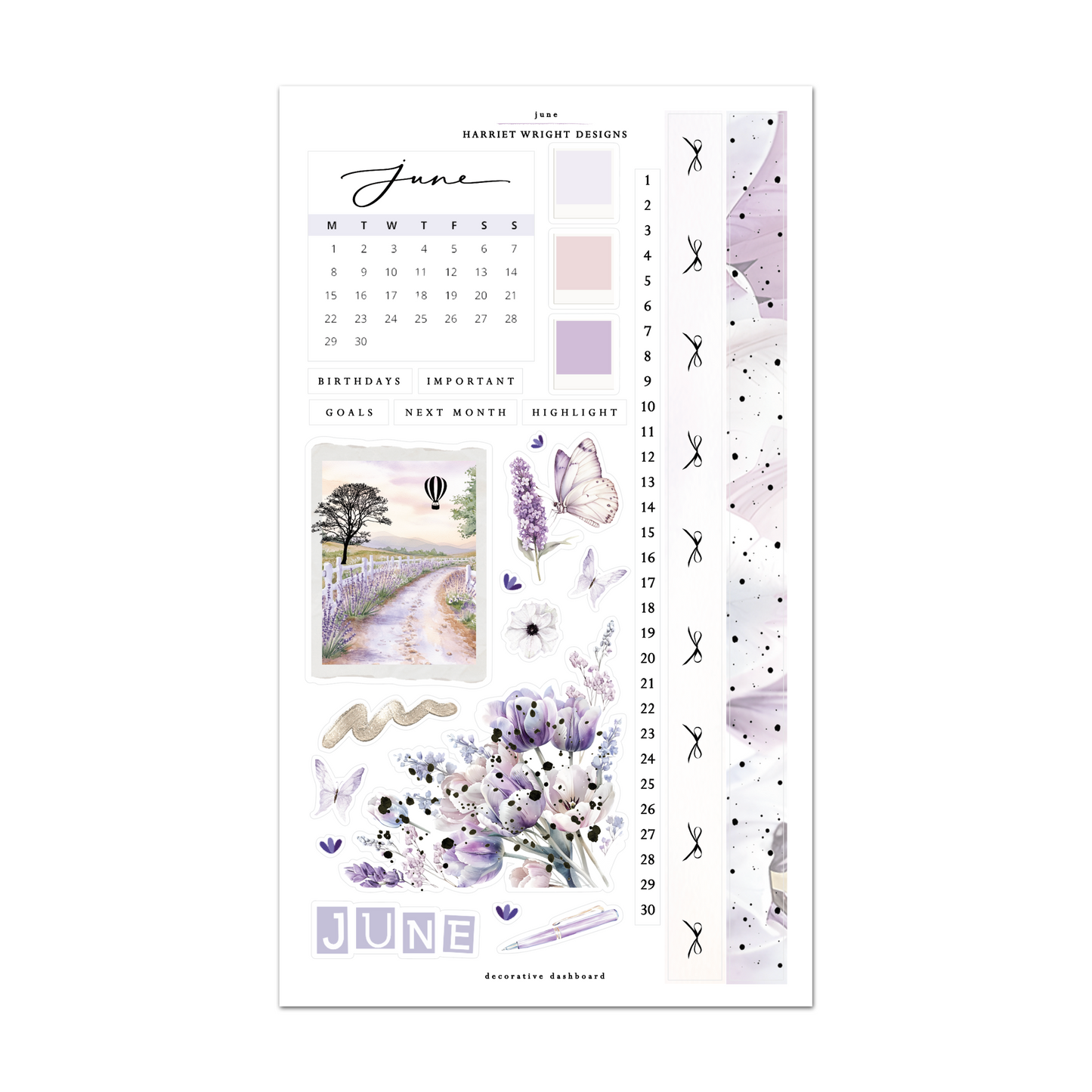 June | Decorative Dashboard (2026)