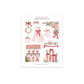 Blush & Red Christmas | Mini Decorative Kit