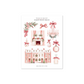 Blush & Red Christmas | Mini Decorative Kit