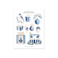 Blue & Pink Christmas | Mini Decorative Kit
