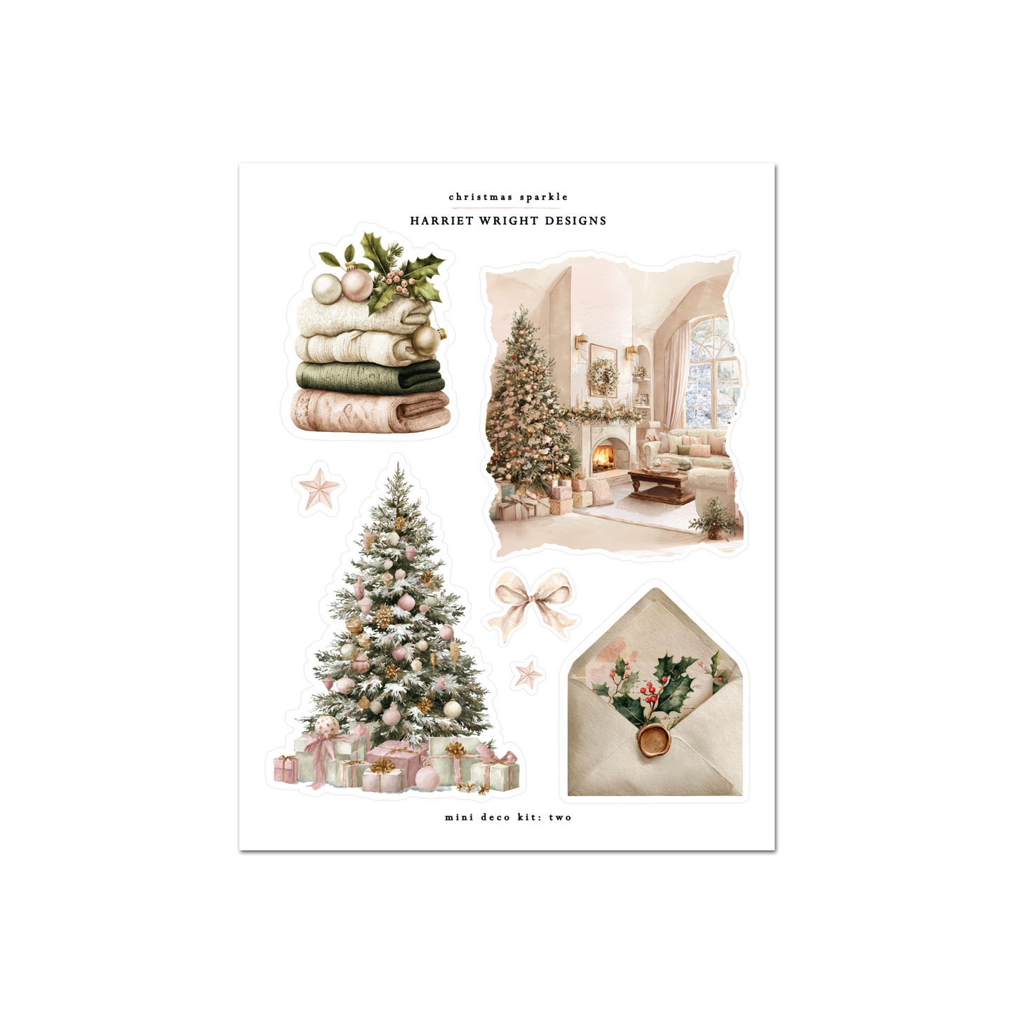 Christmas Sparkle | Mini Decorative Kit