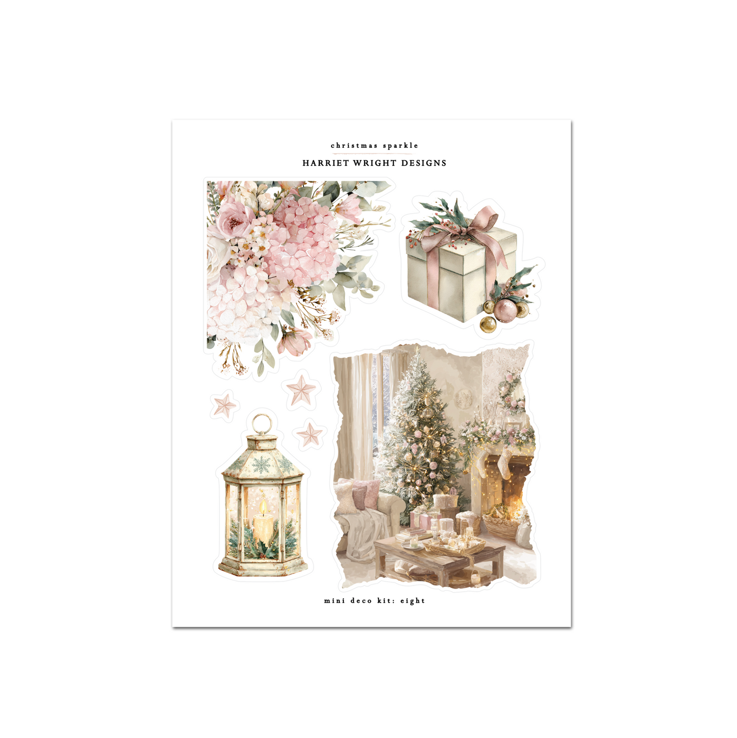 Christmas Sparkle | Mini Decorative Kit