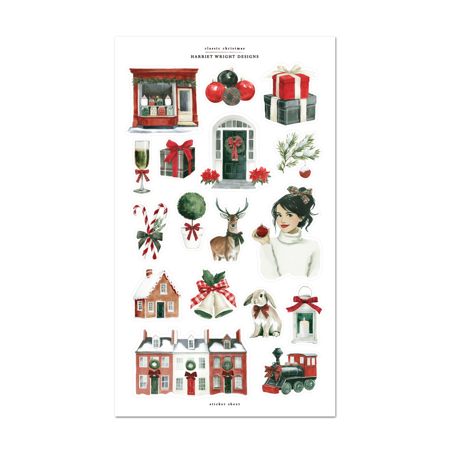 Classic Christmas | Sticker Sheet