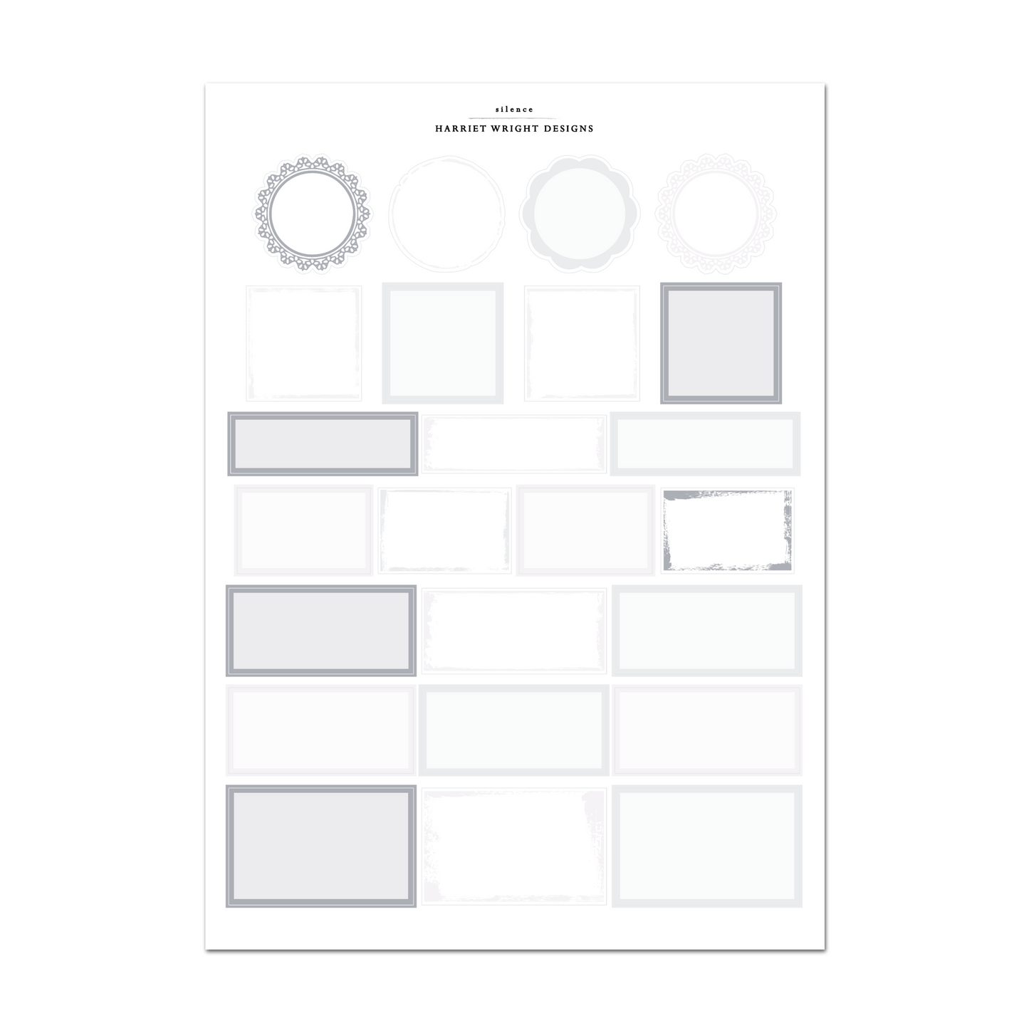 Silence | Weekly Kit