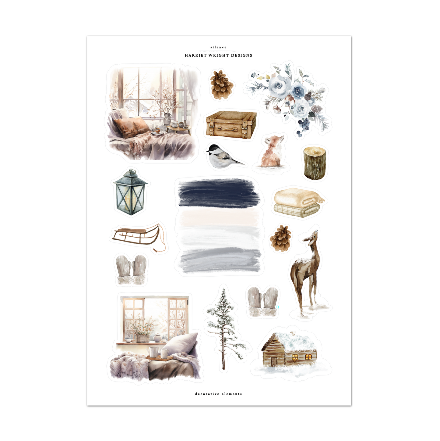 Silence | Decorative Elements