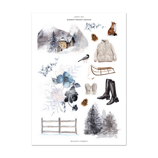 Winter Star | Decorative Elements