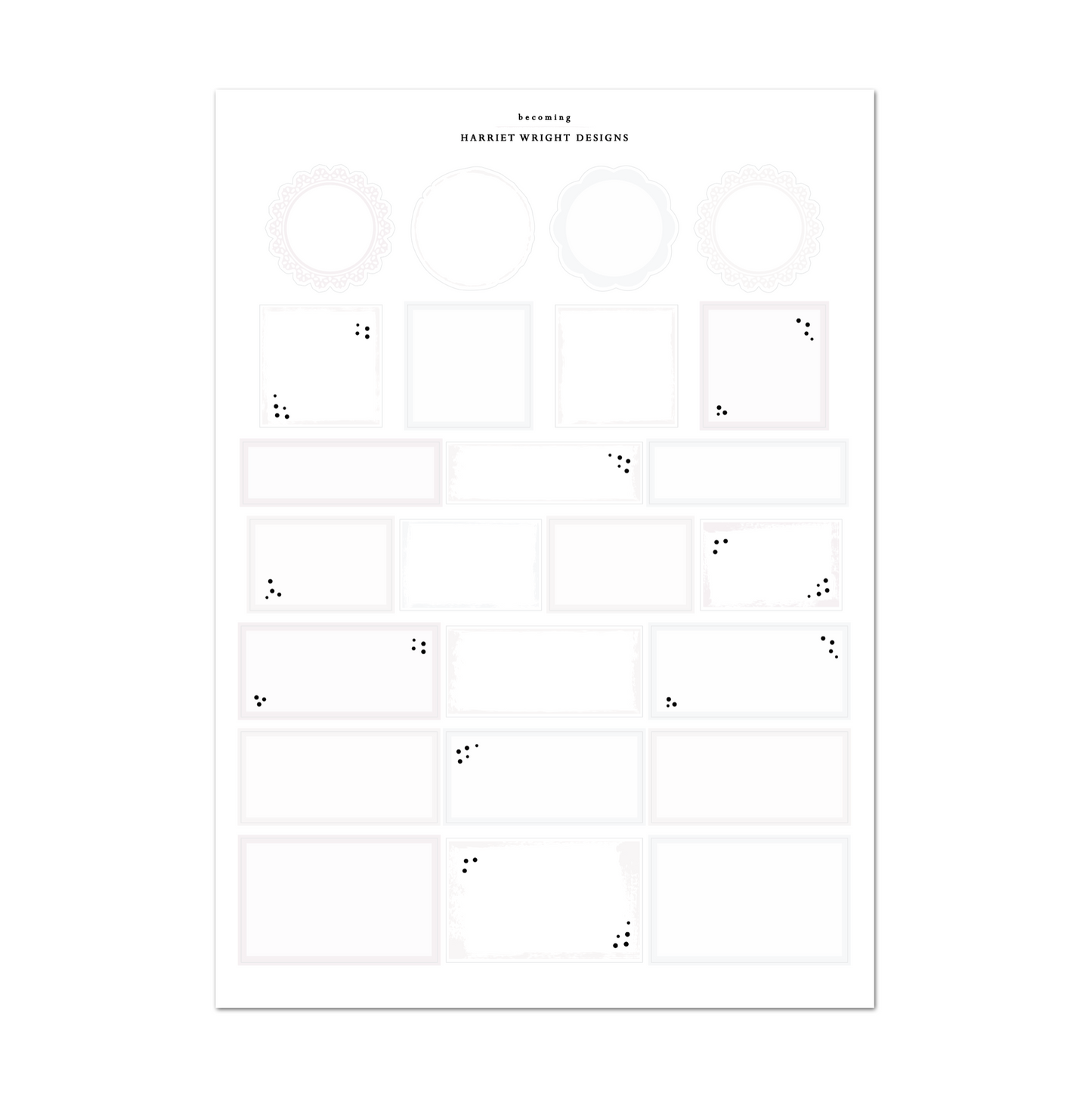 Becoming | Weekly Kit