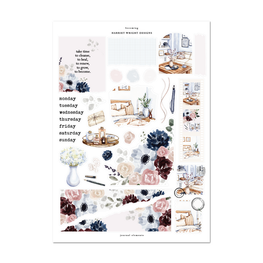 Becoming | Journal Elements