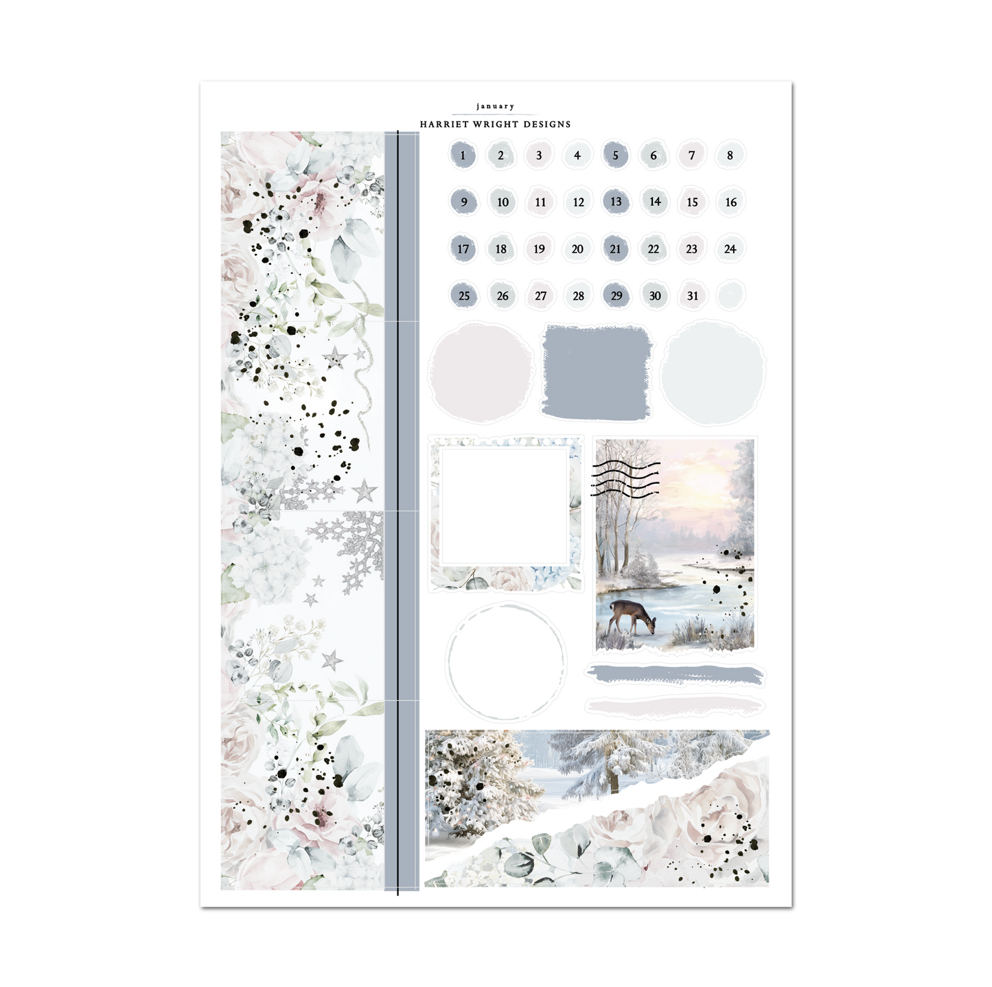 January 2026 | A5 Wide | Monthly Kit