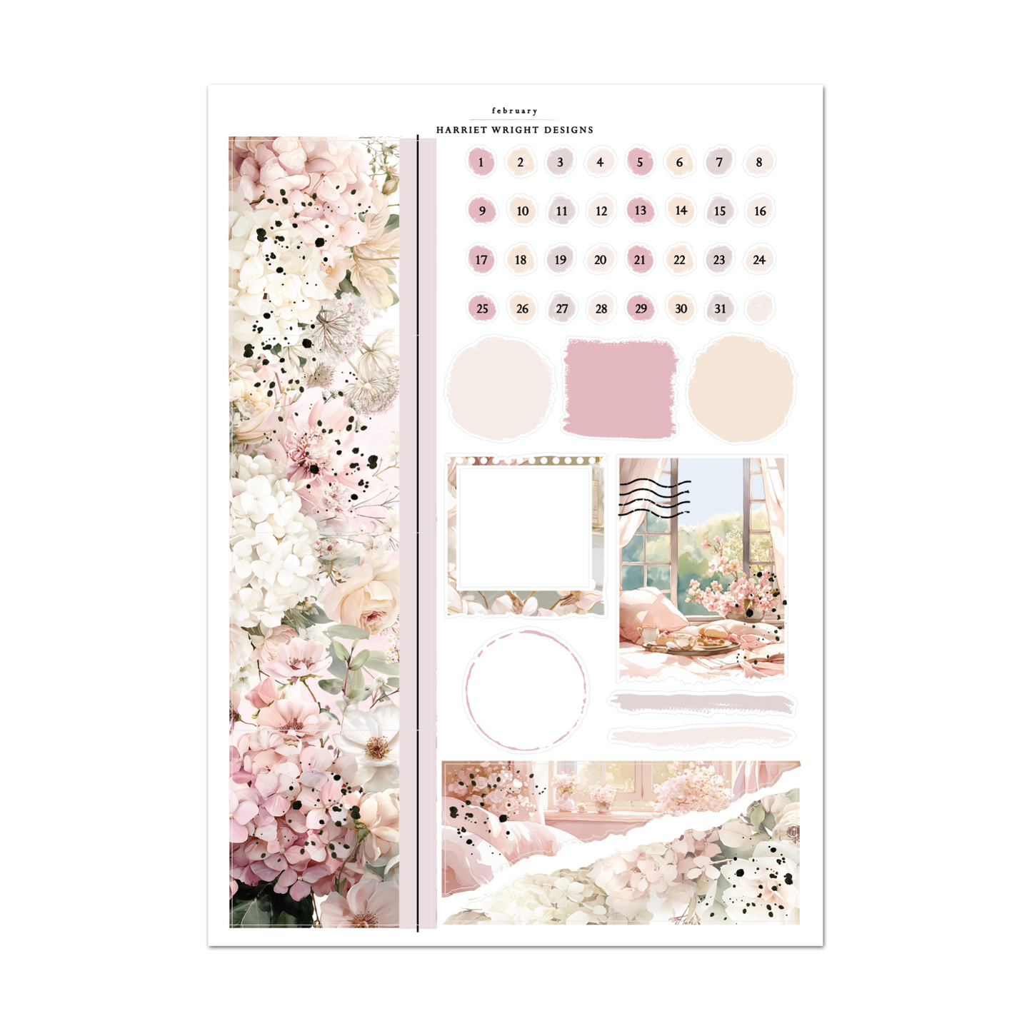 February 2026 | A5 Wide | Monthly Kit