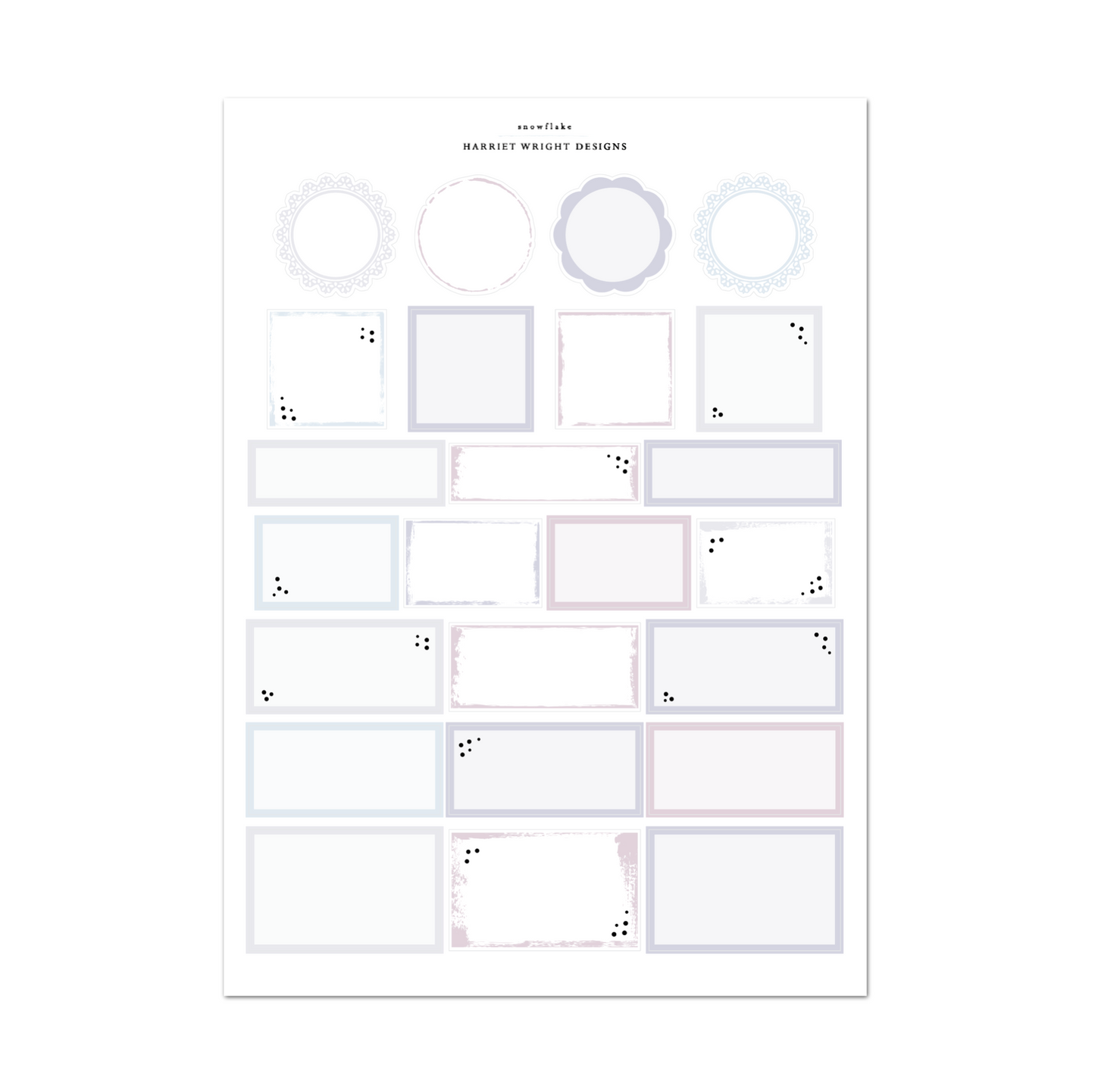 Snowflake | Weekly Kit