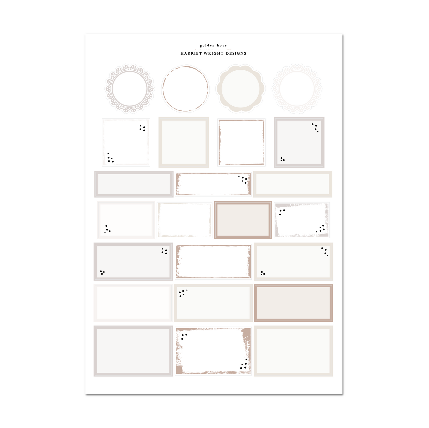 Golden Hour | Weekly Kit