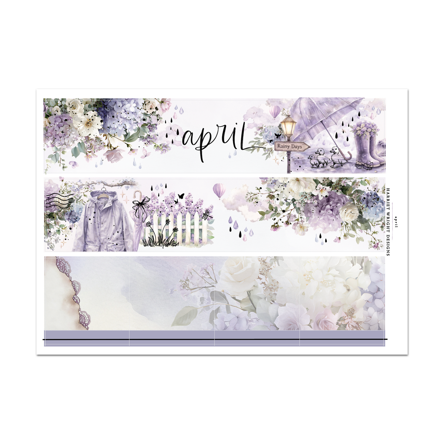 April 2026 | A5 Wide | Monthly Kit