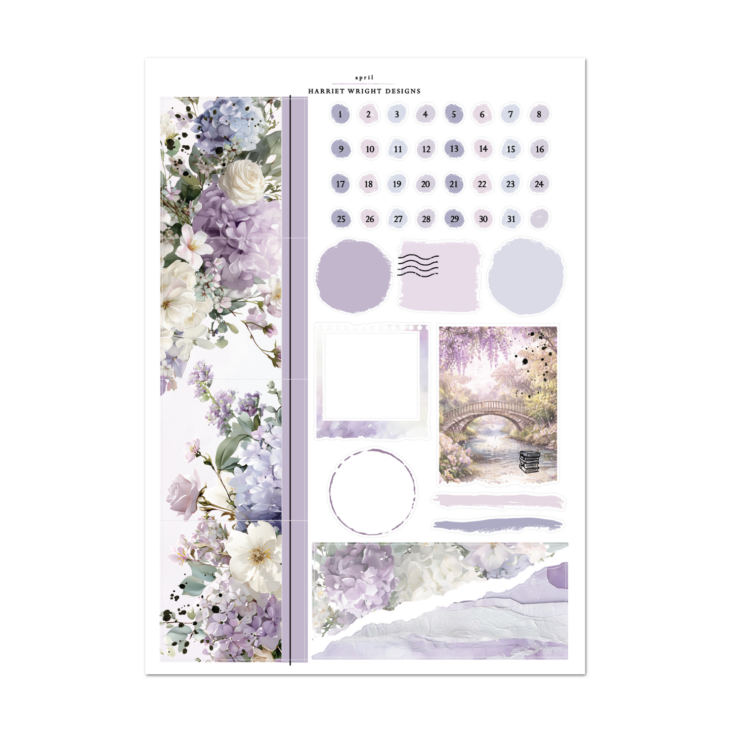 April 2026 | A5 Wide | Monthly Kit