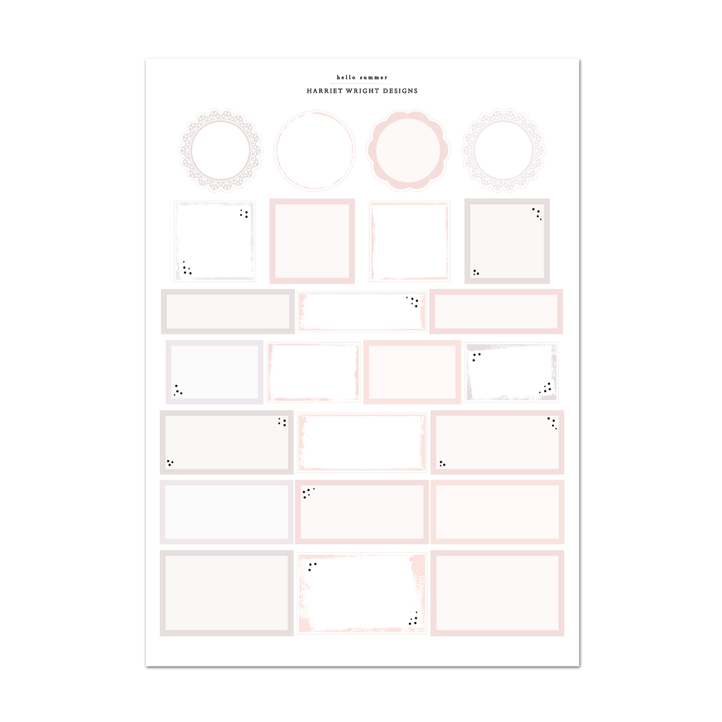 Hello Summer | Weekly Kit