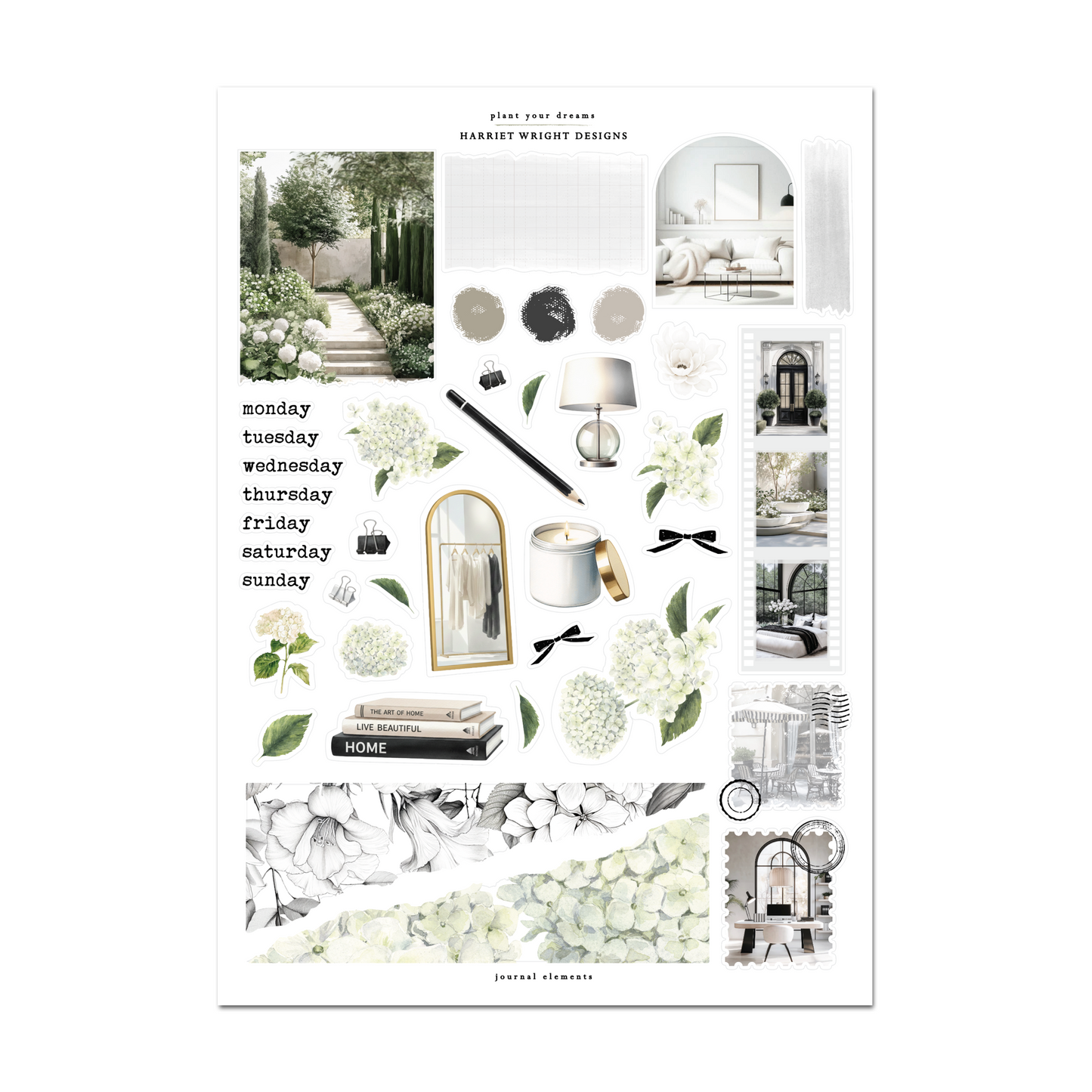 Plant Your Dreams | Journal Elements