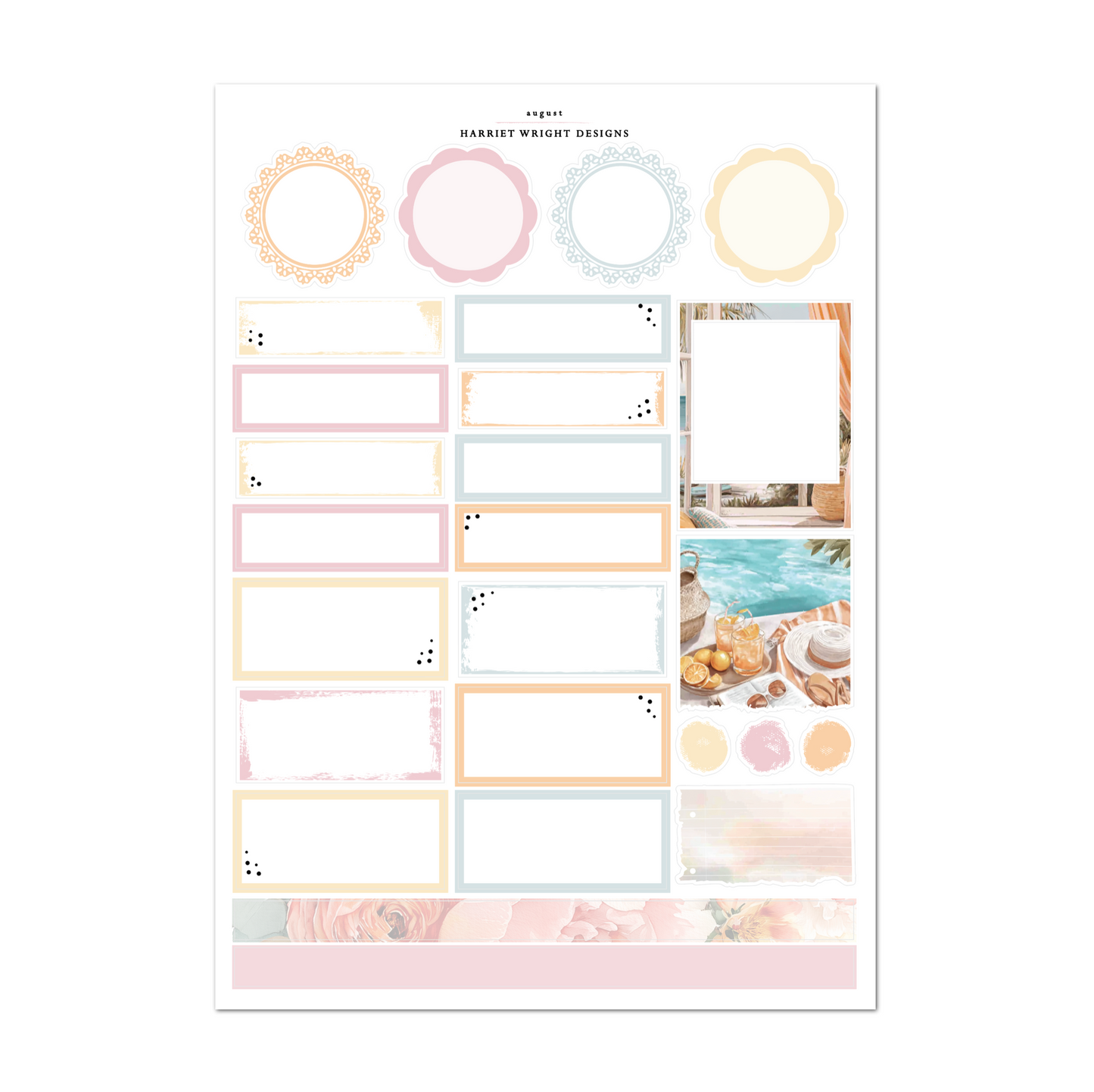 August 2026 | A5 Wide | Monthly Kit