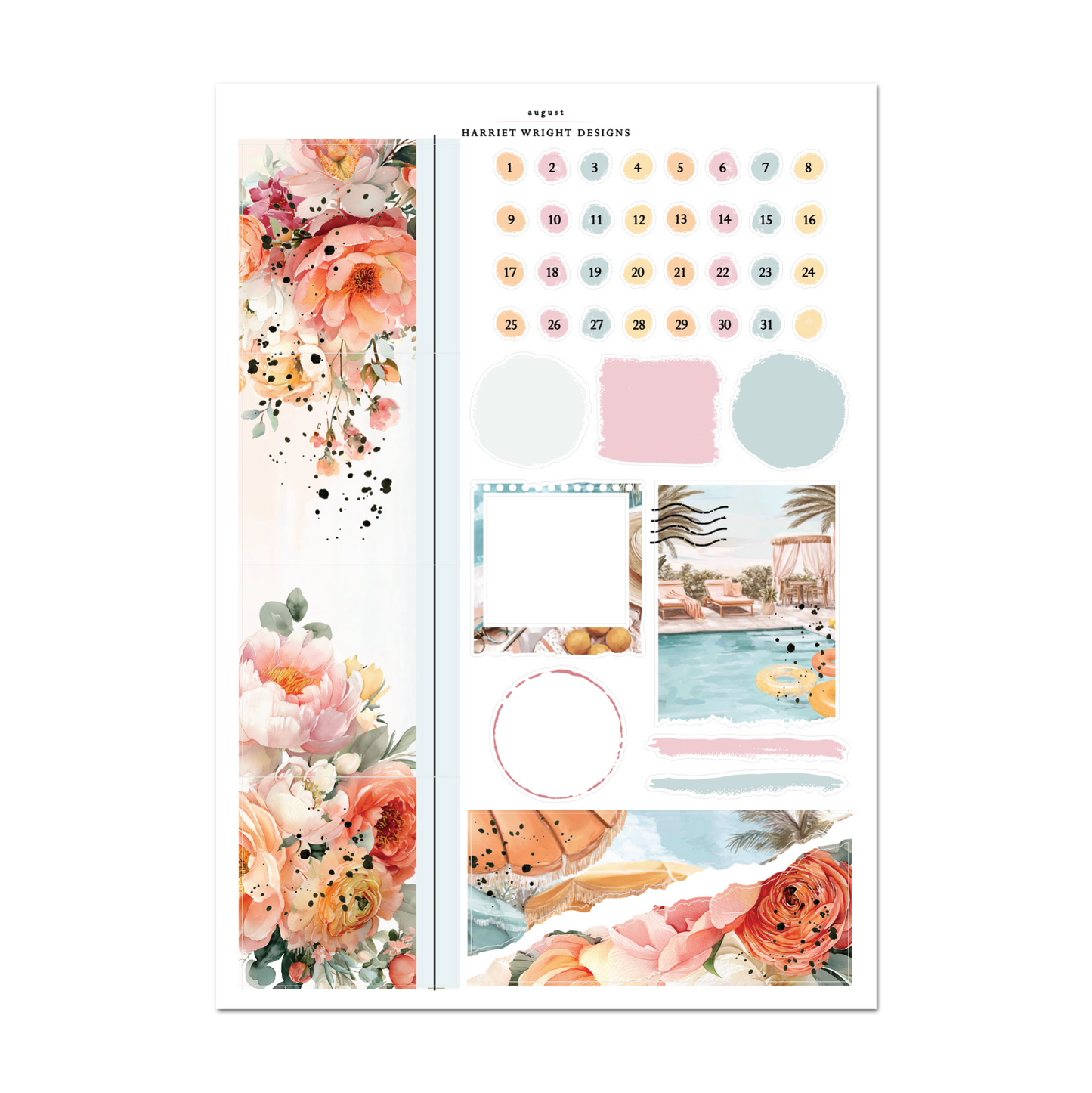 August 2026 | A5 Wide | Monthly Kit